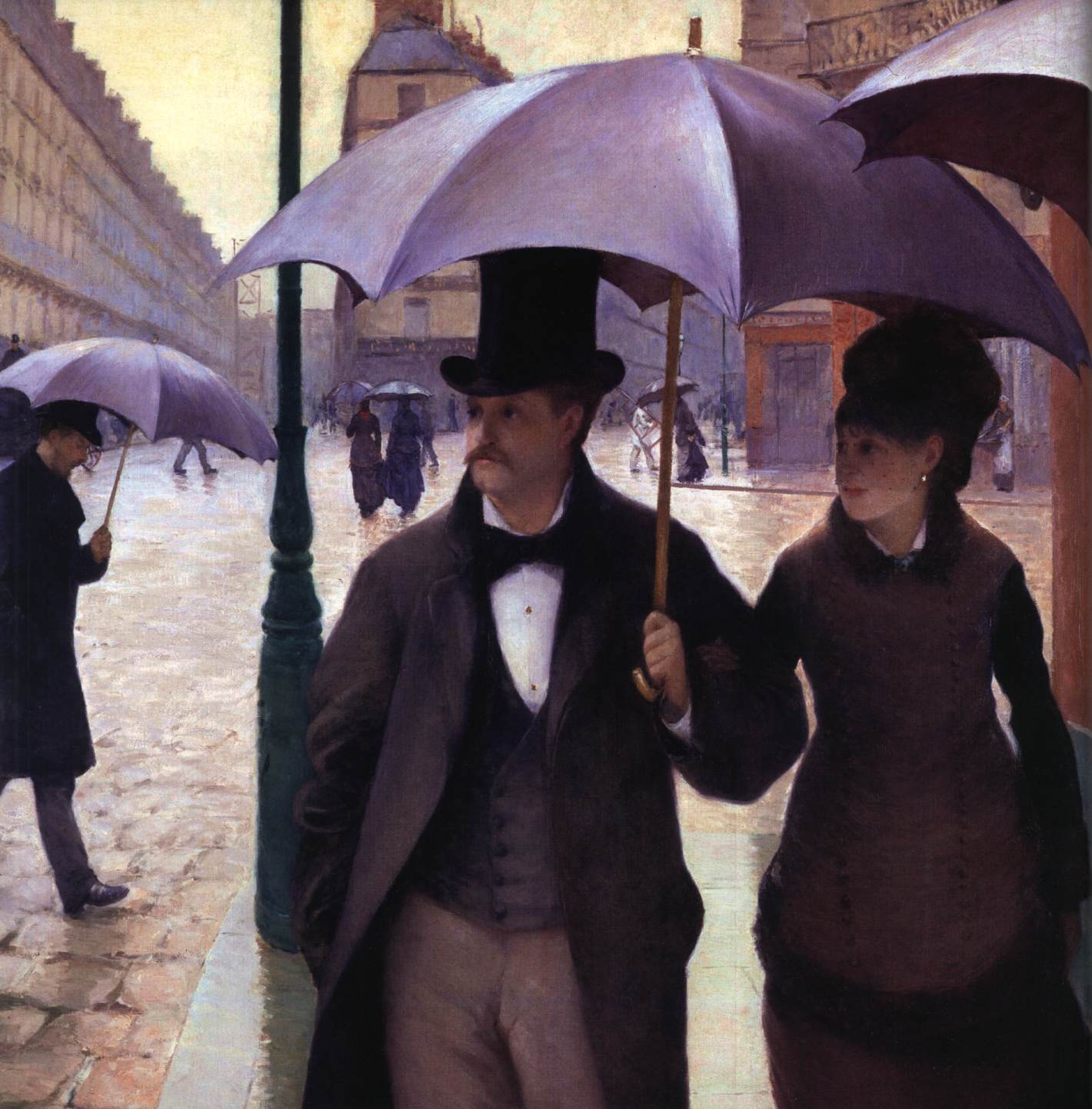 Paris Street; Rainy Day  The Art Institute of Chicago