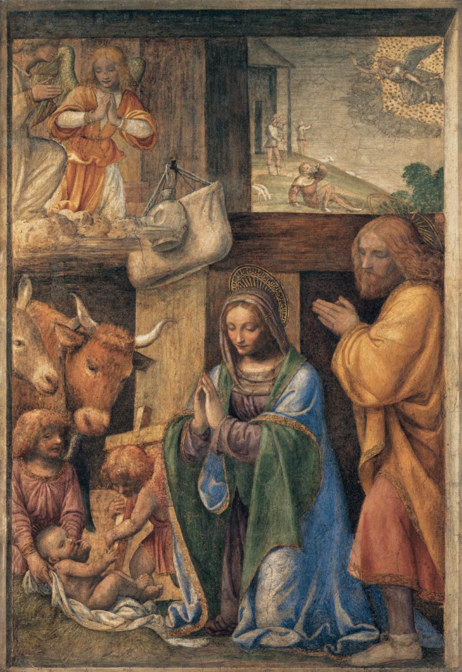 Nativity and Annunciation to the Shepherds