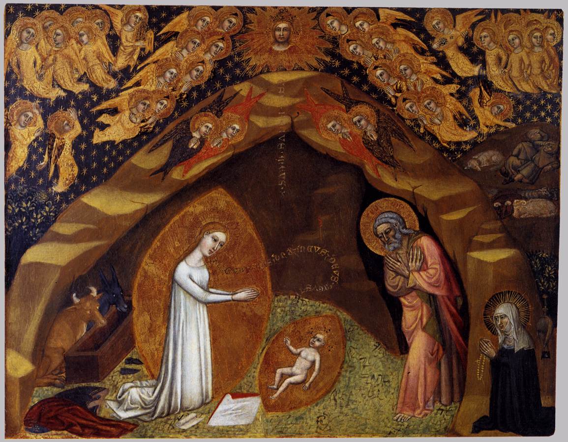 St Bridget and the Vision of the Nativity